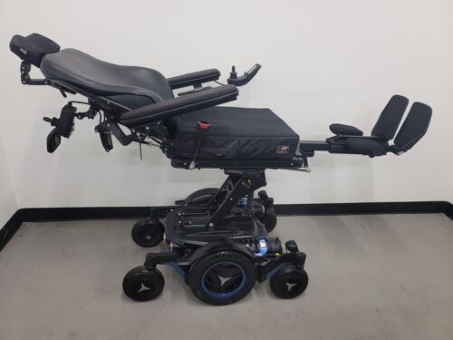 Permobil M5 Wheelchair with 14" Seat Lift, Recline, Tilt, Leg