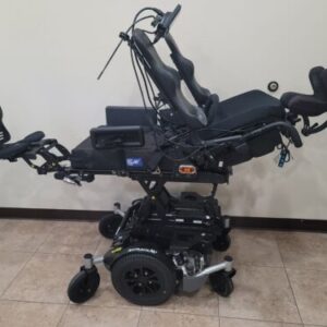 Amy Alltrack M3 Wheelchair, seat lift, leg, chin controller