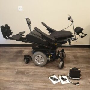 Pride Quantum Q6 Edge Wheelchair With Power, Tilt, Chin Control