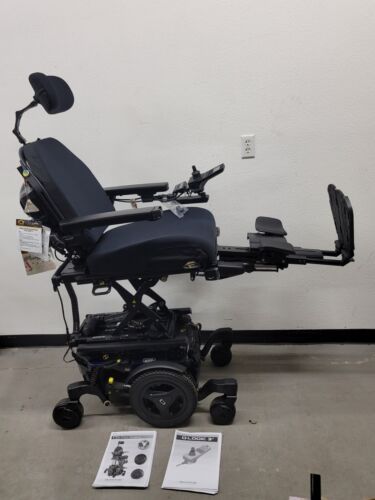 Pride Quantum q6 Edge 3.0 Stretto ilevel w/ 12" seat lift, recline, tilt, leg