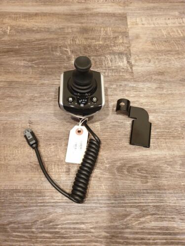 PRIDE QUANTUM Q6 Q LOGIC 3 WHEELCHAIR ATTENDANT JOYSTICK W/BRACKET. CTLDC143981  | eBay