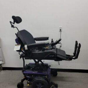 PRIDE QUANTUM Q6 2.0 EDGE WHEELCHAIR W/ 12" SEAT LIFT,TILT, RECLINE & LEG