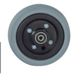 Casters for Jazzy Select 6,  614, 614HD - Fits Front or Rear - 6" x 2",