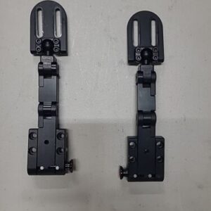 Set Of 2 Stealth Push Button Swing Away Lateral  Support Brackets   Wheelchair  | eBay