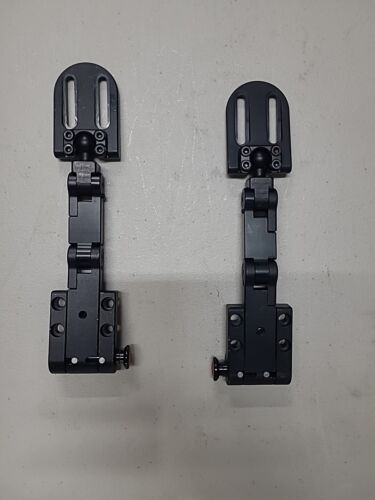 Set Of 2 Stealth Push Button Swing Away Lateral  Support Brackets   Wheelchair  | eBay