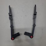 Set Of 2 Stealth Push Button Swing Away Lateral  Support Brackets   Wheelchair  | eBay