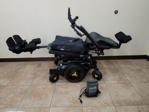 Permobil M3 wheelchair with power, tilt, recline , legs