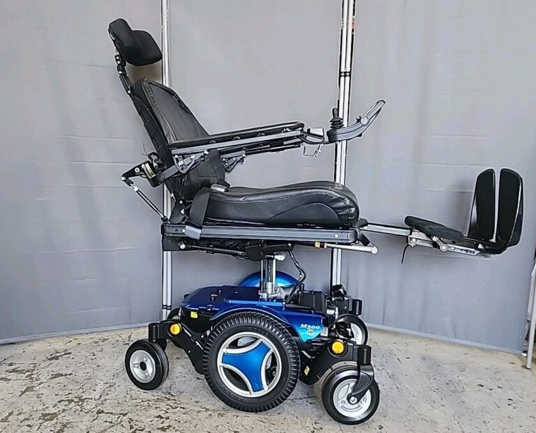 Permobil M300 HD Power Wheelchair w/ 8" Seat Lift,TILT  RECLINE  25"Wide 450lbs   2023