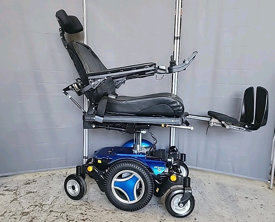 Permobil M300 HD Power Wheelchair w/ 8" Seat Lift,TILT  RECLINE  25"Wide 450lbs   2023